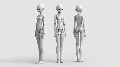 ArtStation - Ms. Green - M&M´S 3D print model