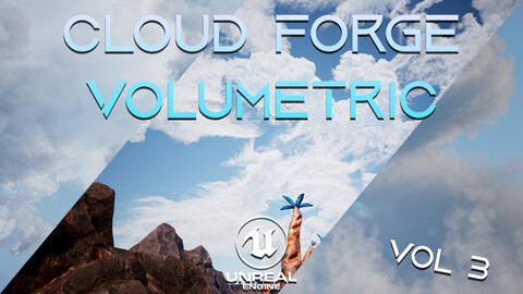 Cloud Forge Volume 3 - Unreal Engine 5.3 - 5.4 - VDB Clouds