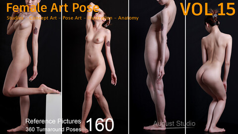 Female Art Pose Vol 15 - Reference Pictures