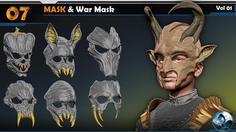 Mask_ War Mask Vol 01