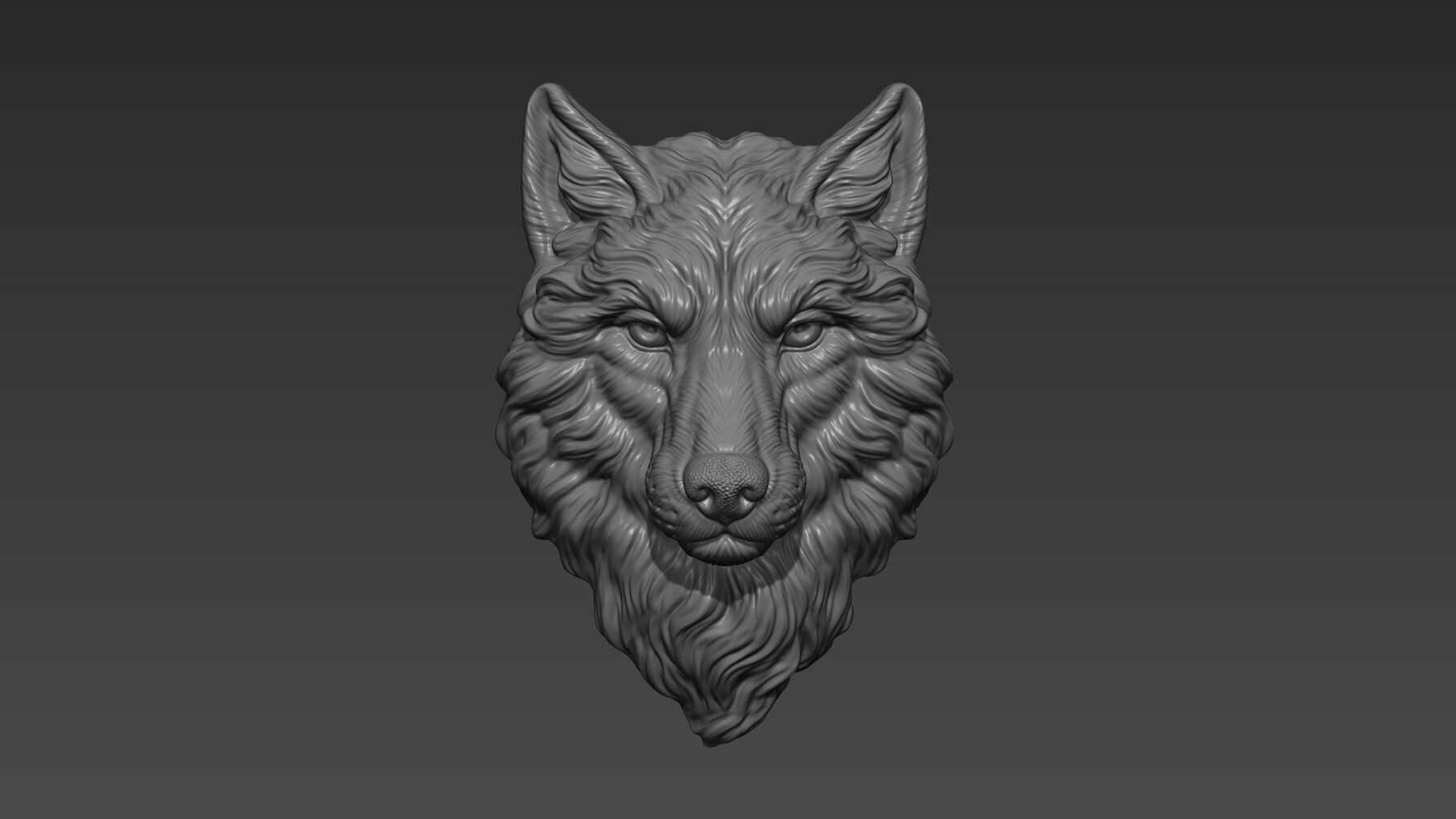 ArtStation - Wolf grim head | Resources