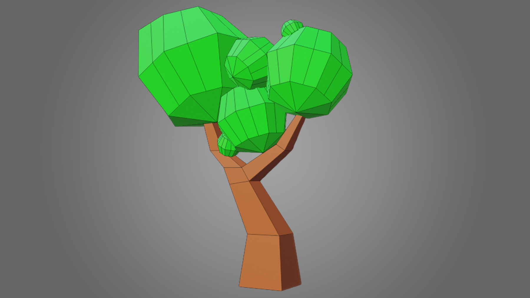 ArtStation - 3D Low Poly Tree 3D Model - Game Ready model | Game Assets