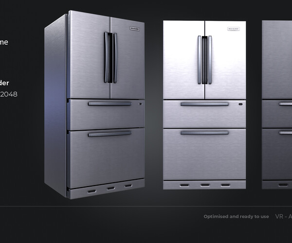 ArtStation - Fridge | Game Assets