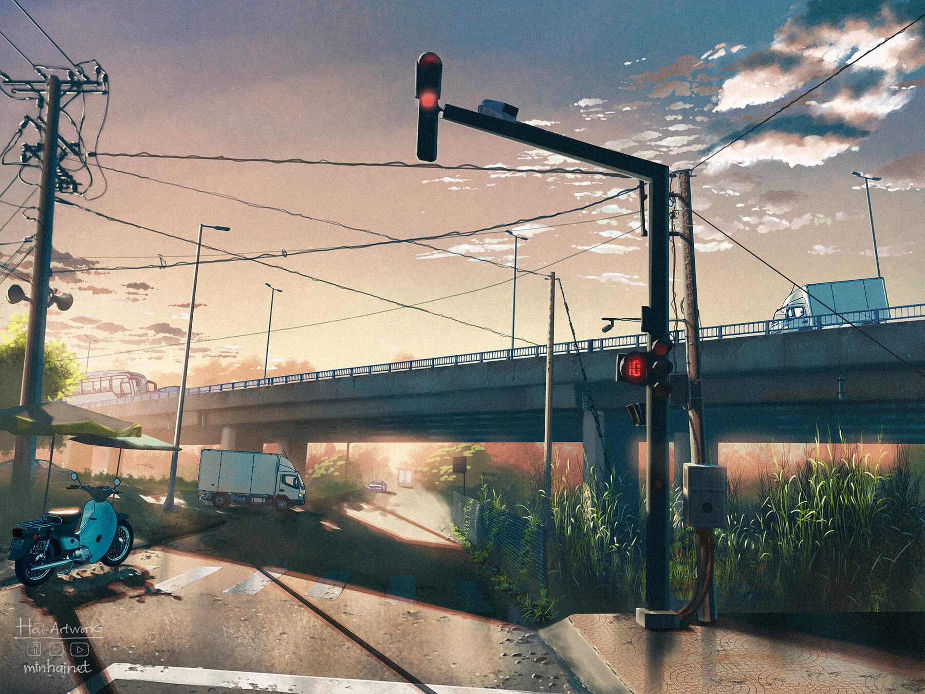 ArtStation - Tinh Thoi Bridge original files | Artworks