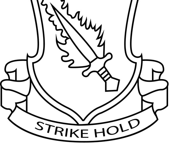ArtStation - 504th PIR-Strike Hold US ARMY AIRBORNE WINGS & PARACHUTE  INFANTRY VECTOR FILE Black white vector outline or line art file for cnc  laser cutting, wood, metal engraving, Cricut file, cnc