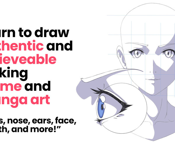 ArtStation - Quick tips for drawing in manga and anime style! Lesson 8:  Drawing anime hair