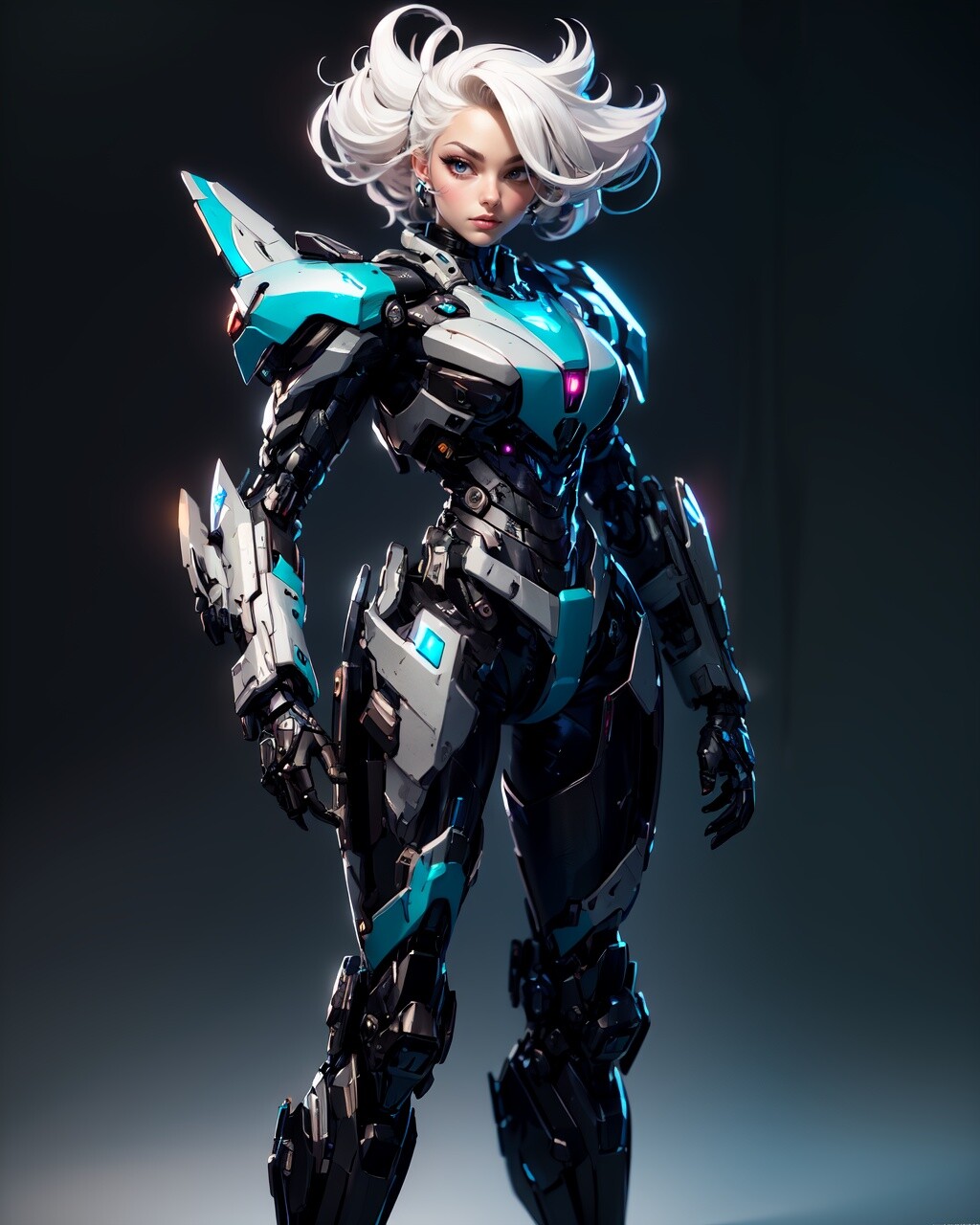 ArtStation - 200 Mecha Girl Futuristic Reference Art V1 in Stunning 4K ...