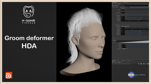 Houdini | Groom deformer HDA