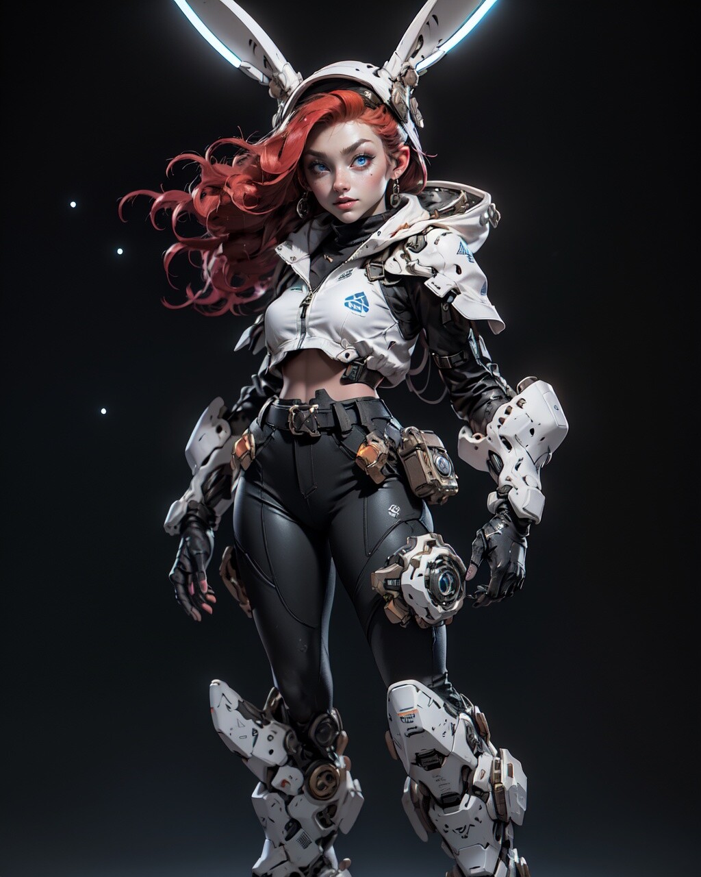 ArtStation - 379 Mecha Robot Rabbit Babes: Diverse Styles in 4K ...