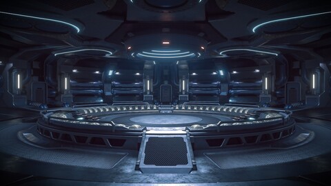 Sci-fi Hangar Rework Scene