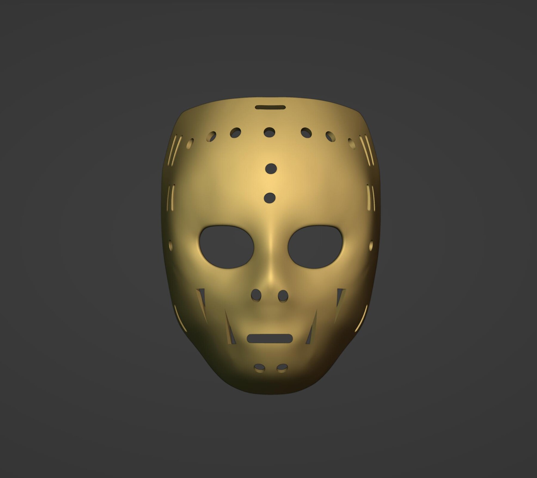 ArtStation - Jim Rutherford Mask Hockey | Resources