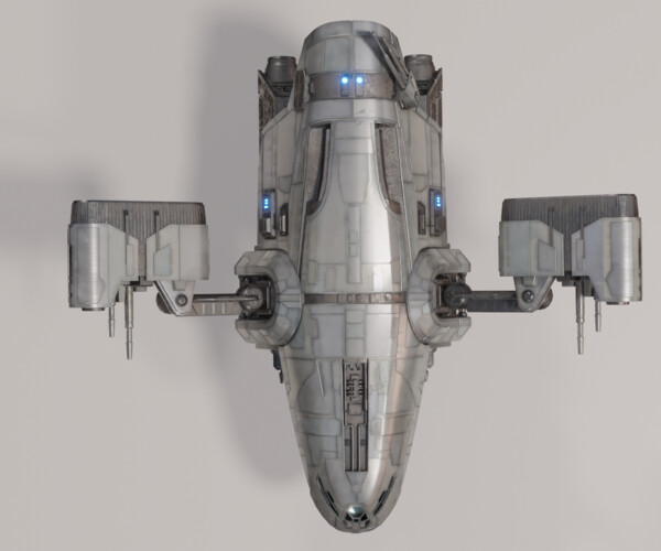 ArtStation - D5-Mantis Patrol Craft - Star Wars | Game Assets