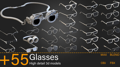 +55-Glasses - Kitbash