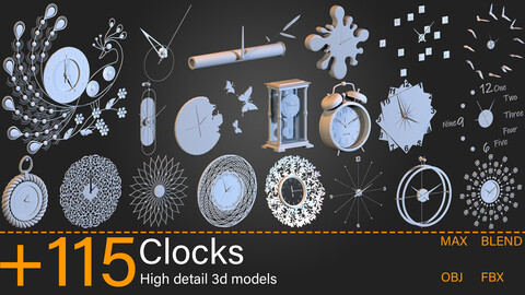 +115-Clocks - Kitbash-vol.01