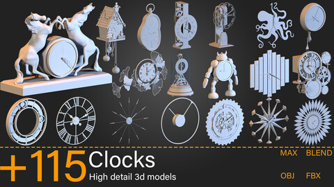 +115-Clocks - Kitbash-vol.02