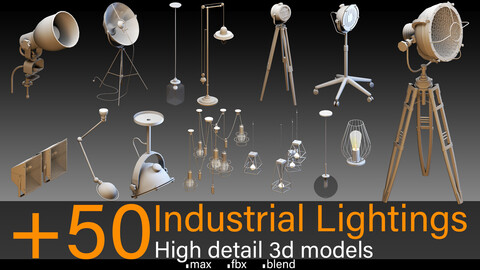 +50- Industrial lightings