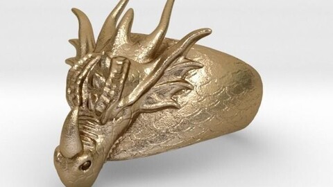 Dragon Ring-2 3D-print file