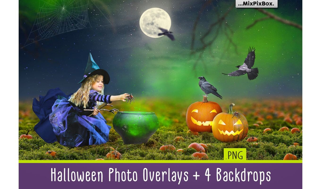 ArtStation - Halloween overlays | Resources