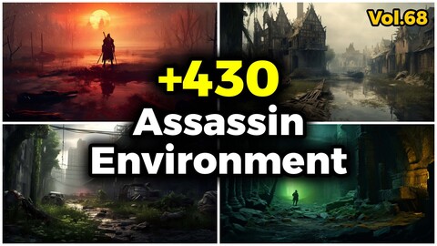 +430 Assassin Environment Concept (4k) | Vol_68