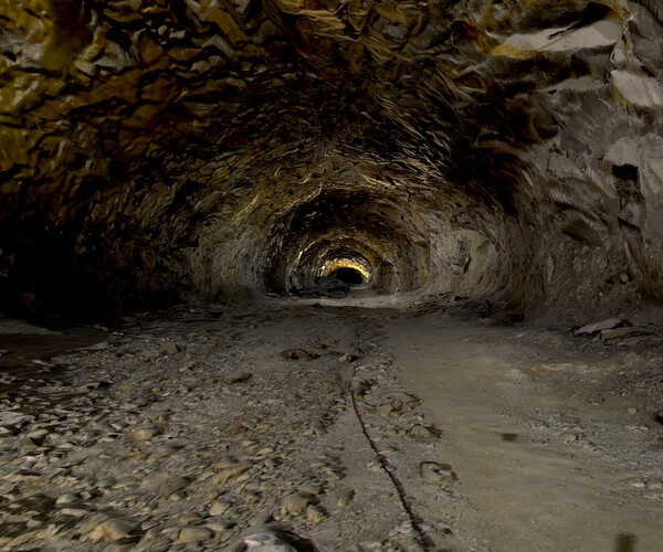 Artstation - Old Underground Mine Excavation - Gold 