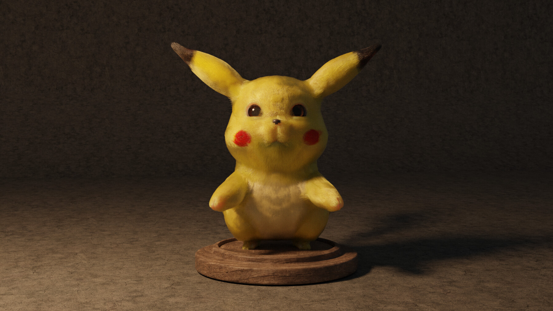 ArtStation - Pokémon- Pikachu sculpture