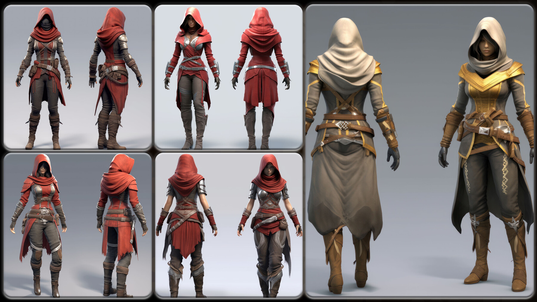 ArtStation - Assassin's Creed III Character design