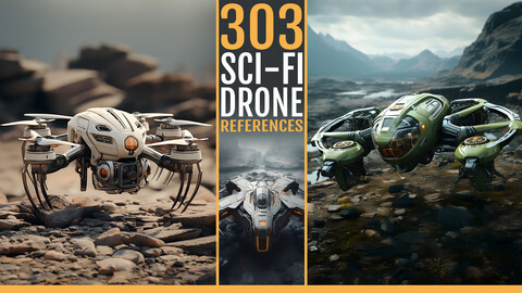 303 Sci-Fi Drone References