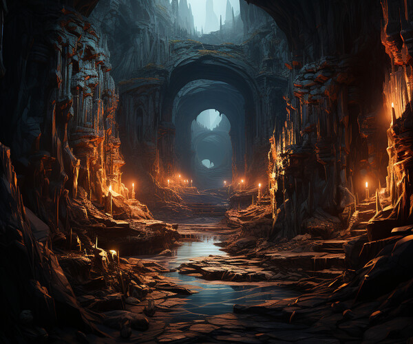 ArtStation - Enshrined Abyss: The Forgotten Temple 8 | Artworks