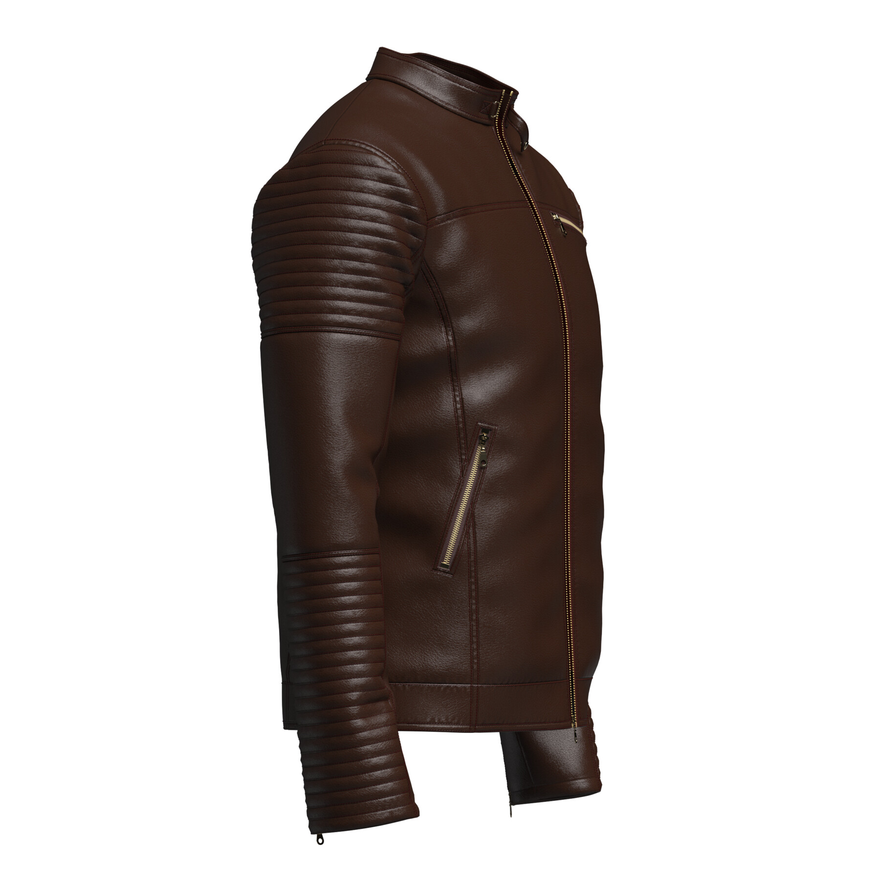 ArtStation - Mens Leather Jacket 3d Model | Resources
