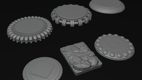 3D Printing Bases Pack Vol 2