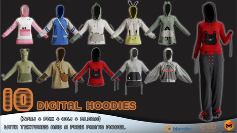 Digital hoodies