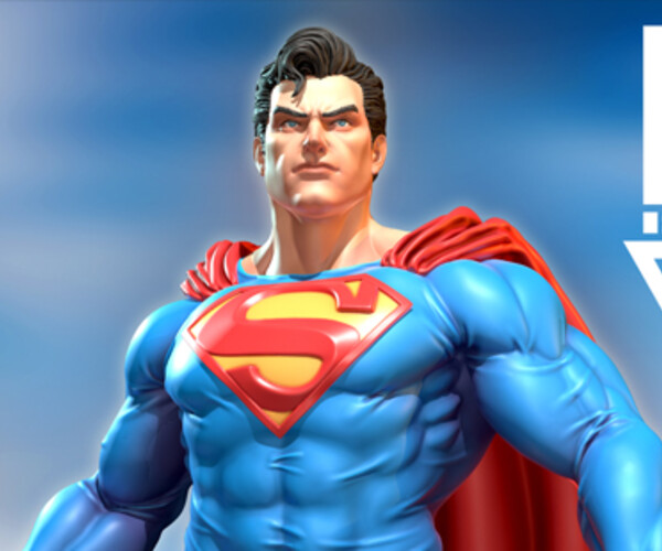 ArtStation - Superman - 3D STL READY TO PRINT | Resources