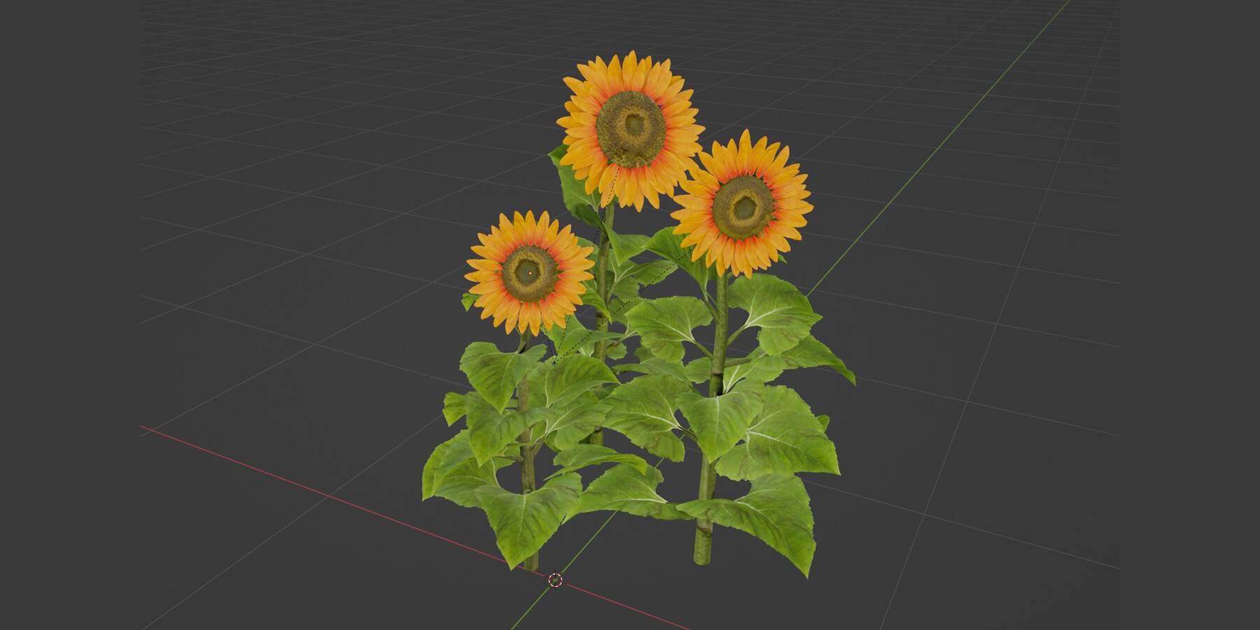 ArtStation - Sunflower (Plants vs zombies) (Blender3D)(Fan art)