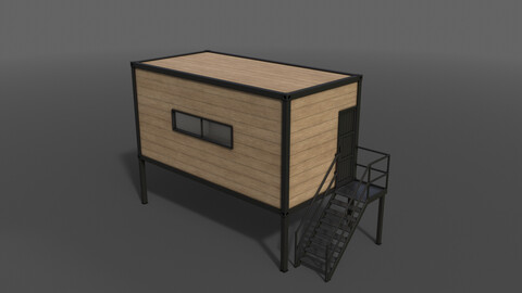 PBR Container House AC 20ft V5
