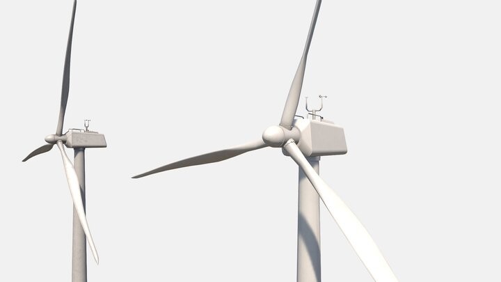 ArtStation - Wind Turbine | Game Assets