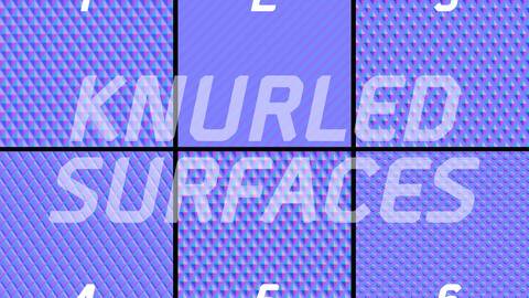 Knurled Surfaces Normal Maps