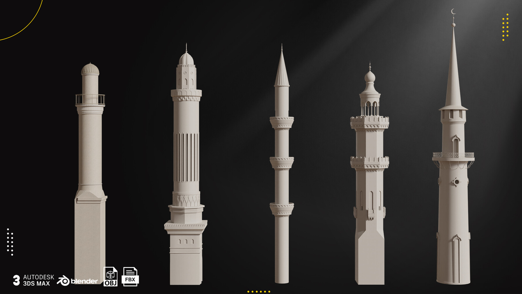 ArtStation - Minaret BaseMash Vol.1 | Resources