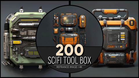 SciFi Tool Box 4K Reference/Concept Images