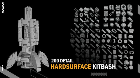 200 Detail _Hard Surface Kitbash vol.6