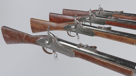 Infantry Flintlock Rifle