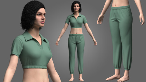 Casual_Outfit_3d_Model