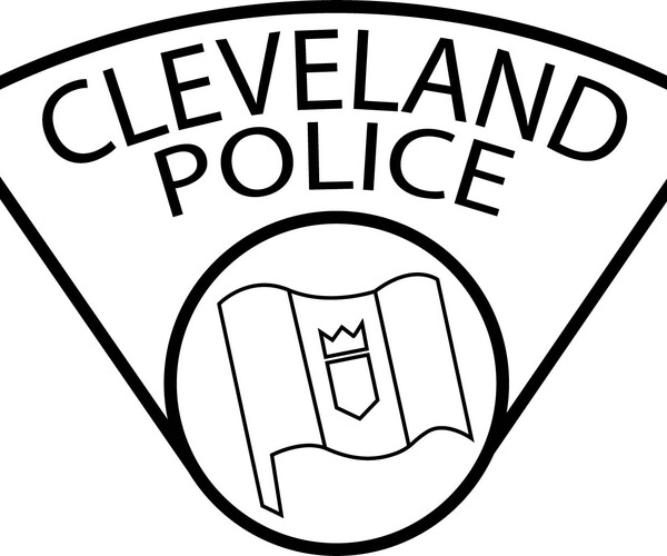 ArtStation - CLEVELAND POLICE DEPARTMENT PATCH VECTOR FILE Black white ...