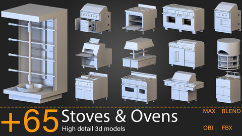 +65-Stoves & Ovens-Kitbash -vol.03