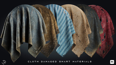 Cloth Damaged Smart materials Vol 01