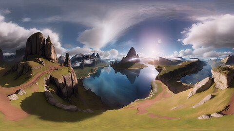 HDRI Breathtaking Digital Landscapes