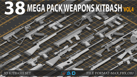 Mega pack weapon kitbash|vol4