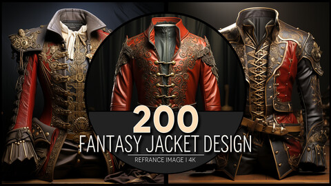 Fantasy Jacket Design 4K Reference/Concept Images