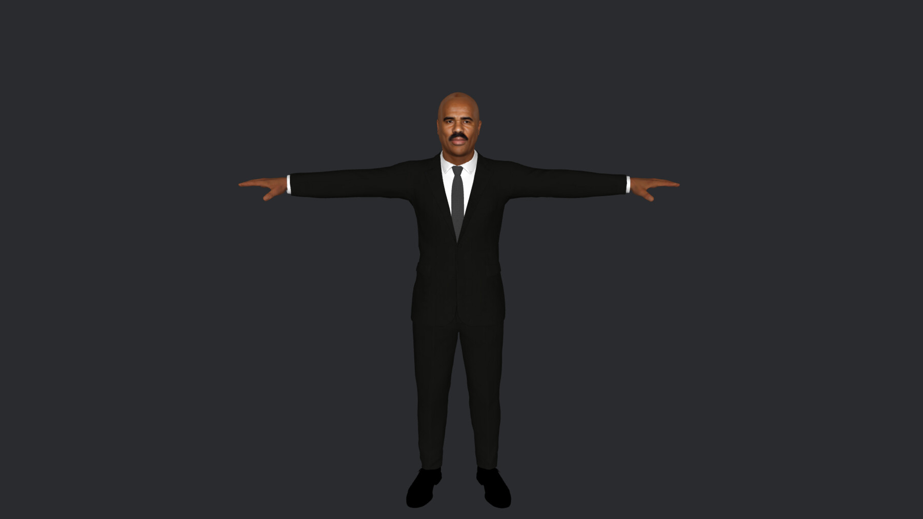 ArtStation - Steve Harvey Hyper Realistic Full Body Rigged Character ...