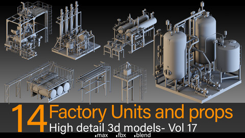 14- Factory units and props- Vol 17