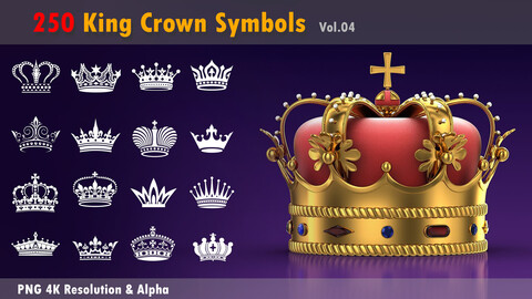 King Crown Symbols Alpha (Vol.4)